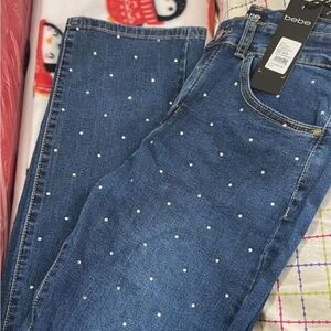 Bebe Studded Women's Jeans